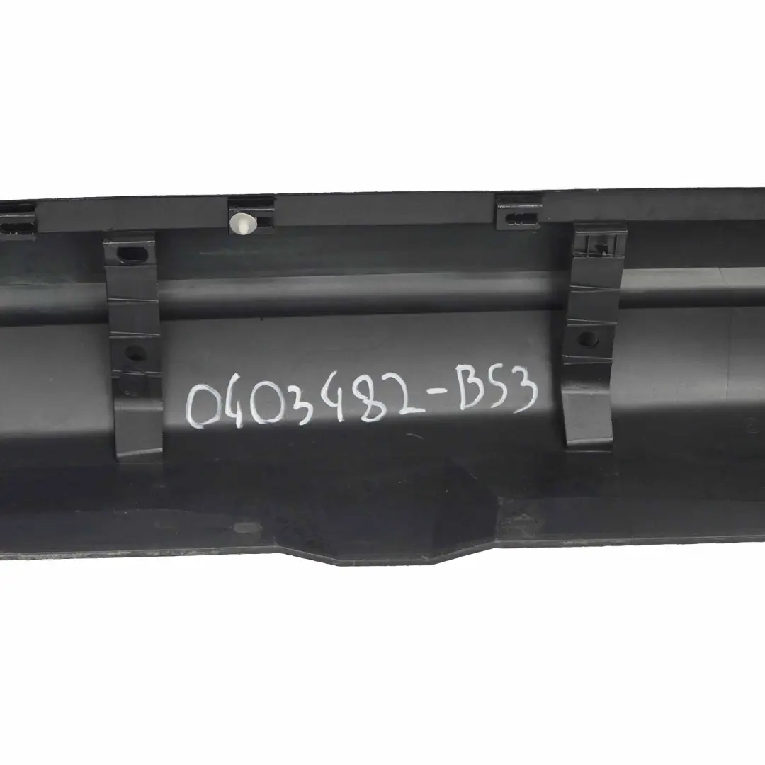  Gonna Laterale BMW X3 E83 Sport Copri Soglia Porta Destra Black Sapphire - 475 - SKU 0403482-BS3 - Numero di parte 0403482