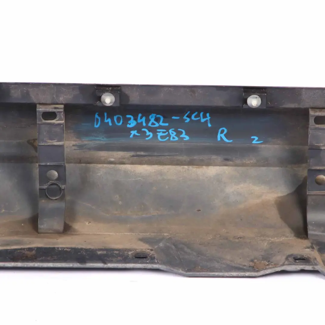 Side Skirt BMW X3 E83 M Sport Door Sill Cover Right O/S Schwarz 2 Black - 668 to with Part number 0403482 Side Skirt BMW X3 E83 M Sport Door Sill Cover Right O/S Schwarz 2 Black - 668 - SKU 0403482-SCH - Part number 0403482