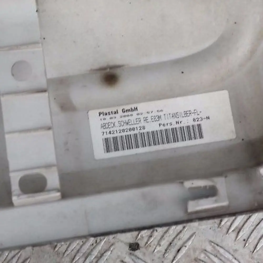 BMW X3 E83 M Sport Copertura Gonna Destra Argento-Titanio Argento - SKU 0403482-TS - Numero di parte 403482
