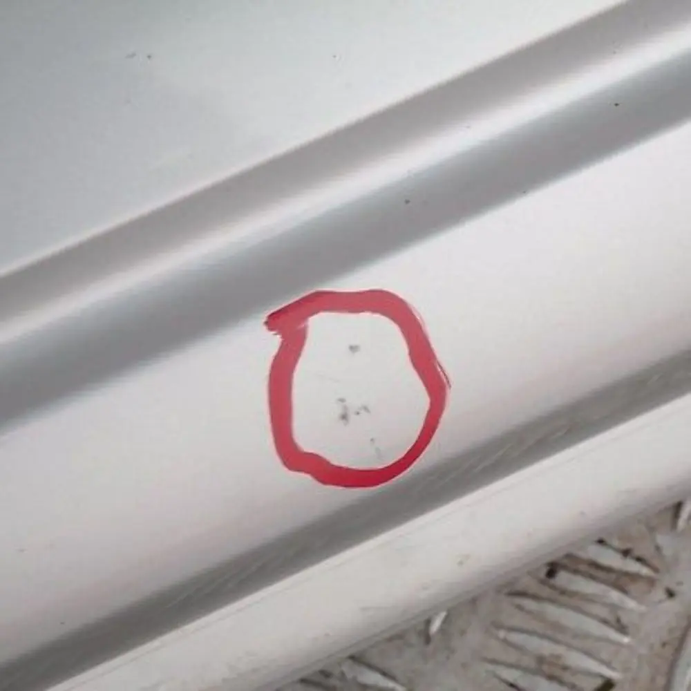 BMW X3 E83 M Sport Copertura Gonna Destra Argento-Titanio Argento - SKU 0403482-TS - Numero di parte 403482