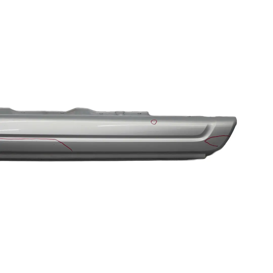BMW X3 E83 M Sport Door Sill Cover Skirt Right O/S Titansilber Silver - 354 - SKU 0403482-TS2 - Part number 0403482