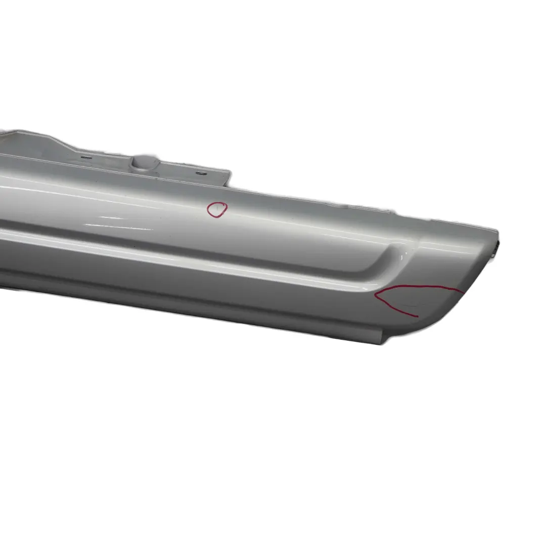 BMW X3 E83 M Sport Door Sill Cover Skirt Right O/S Titansilber Silver - 354 - SKU 0403482-TS2 - Part number 0403482