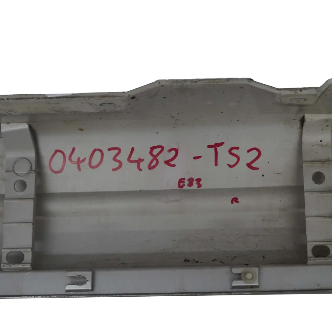 BMW X3 E83 M Sport Door Sill Cover Skirt Right O/S Titansilber Silver - 354 - SKU 0403482-TS2 - Part number 0403482