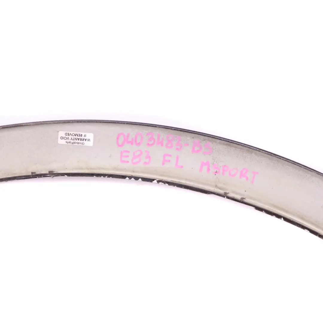 Enjoliveur Passage Roue M Sport Avant Gauche Noir Saphir - 475 pour BMW X3 E83 à propos du numéro de pièce 0403483 BMW X3 E83 Enjoliveur Passage Roue M Sport Avant Gauche Noir Saphir - 475 - SKU 0403483-BS - Numéro de pièce 0403483