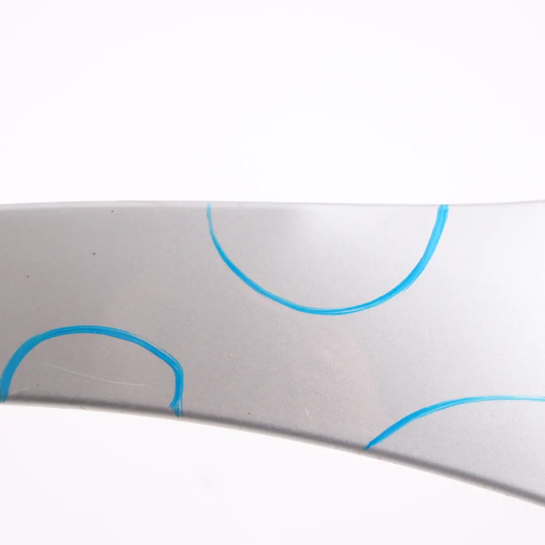 Arch Cover M Sport Front Left N/S Titan Silver Metallic - 354 to BMW X3 E83 Wheel with Part number 0403483 BMW X3 E83 Wheel Arch Cover M Sport Front Left N/S Titan Silver Metallic - 354 - SKU 0403483-TS2 - Part number 0403483