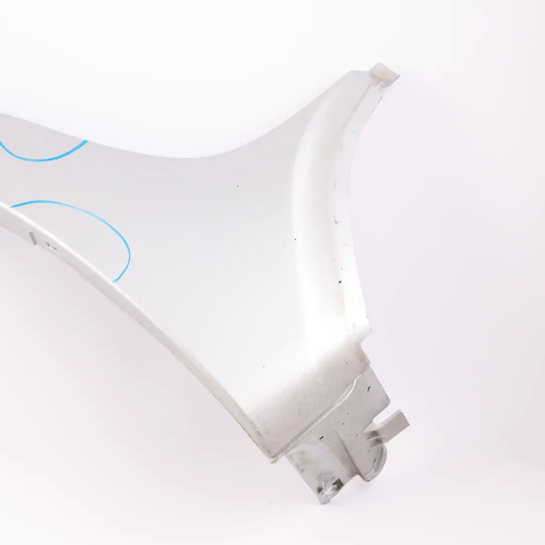 Arch Cover M Sport Front Left N/S Titan Silver Metallic - 354 to BMW X3 E83 Wheel with Part number 0403483 BMW X3 E83 Wheel Arch Cover M Sport Front Left N/S Titan Silver Metallic - 354 - SKU 0403483-TS2 - Part number 0403483