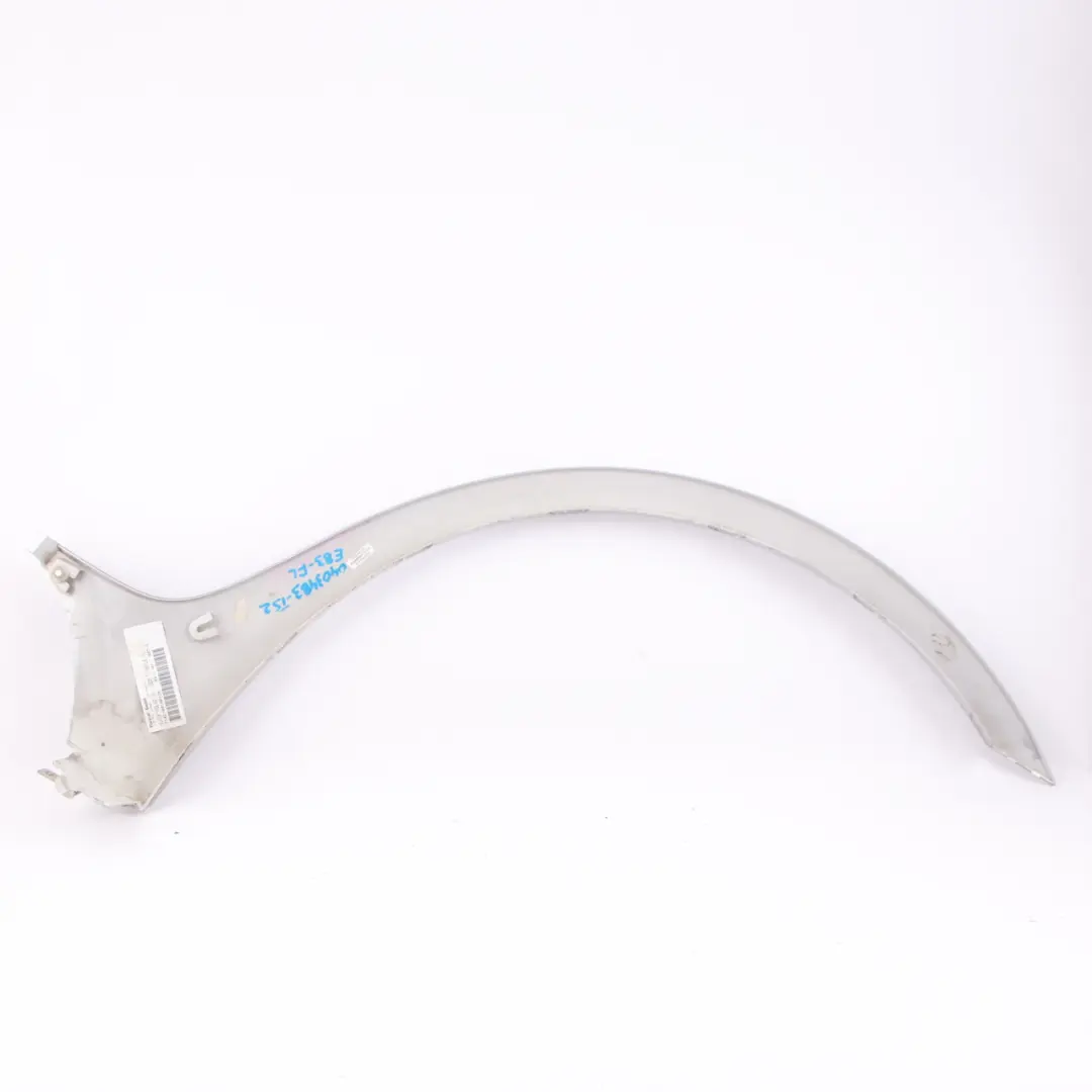 Arch Cover M Sport Front Left N/S Titan Silver Metallic - 354 to BMW X3 E83 Wheel with Part number 0403483 BMW X3 E83 Wheel Arch Cover M Sport Front Left N/S Titan Silver Metallic - 354 - SKU 0403483-TS2 - Part number 0403483