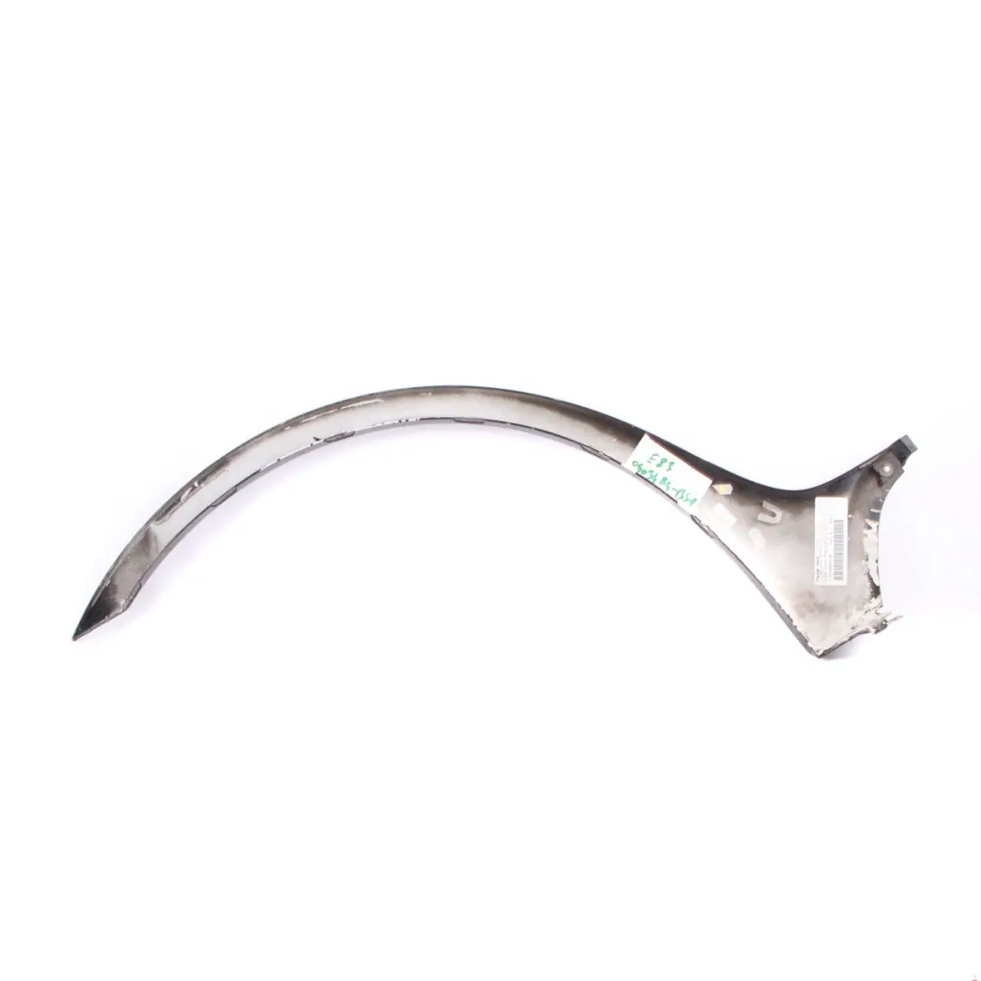 Osłona Listwa Nadkola Przednia Prawa Czarna do BMW X3 E83 o numerze 0403484 BMW X3 E83 Osłona Listwa Nadkola Przednia Prawa Czarna - SKU 0403484-BS1 - Numer Części 0403484