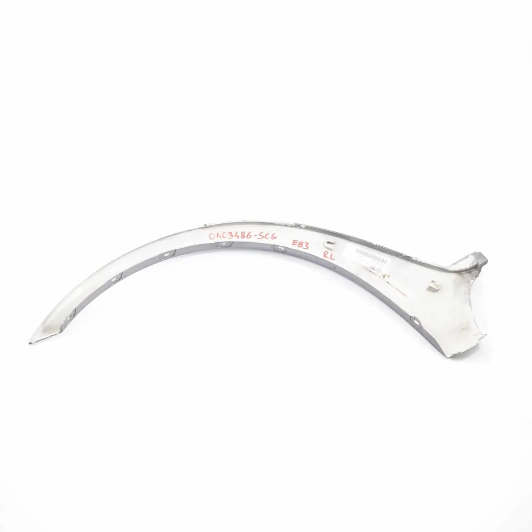 BMW X3 E83 Wheel Arch Rear Left N/S Cover M Sport Spacegrau Grey Metallic - A52 - SKU 0403486-SCG - Part number 0403486