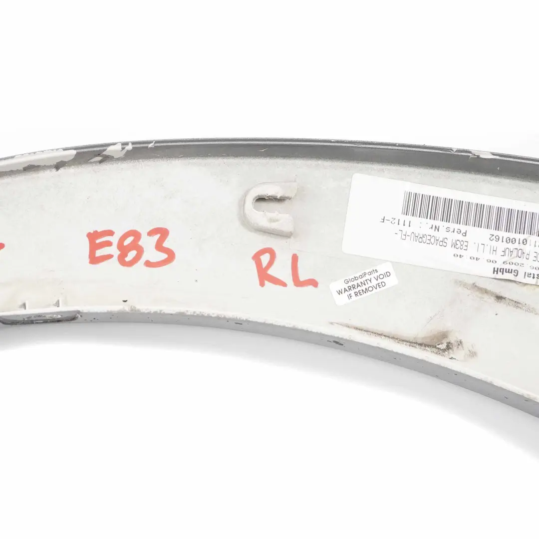 Copricerchio Posteriore Sinistro M Sport Spacegrau Metallizzato - A52 per BMW X3 E83 con numero di parte 0403486 BMW X3 E83 Copricerchio Posteriore Sinistro M Sport Spacegrau Metallizzato - A52 - SKU 0403486-SCG - Numero di parte 0403486