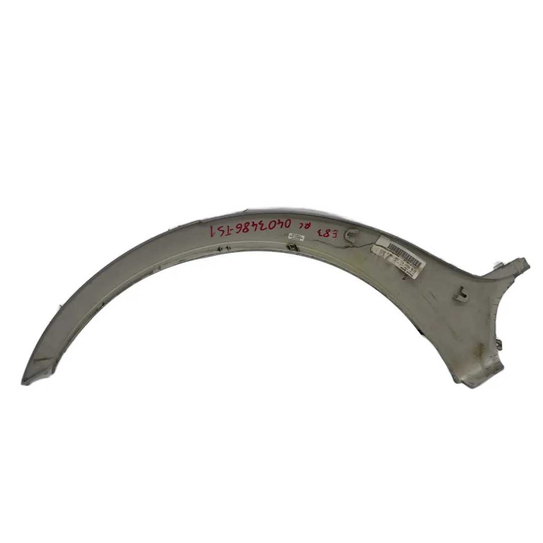 BMW X3 E83 M Sport Apertura Passaruota Posteriore SX Argento-Titanio Argento - SKU 0403486-TS1 - Numero di parte 0403486