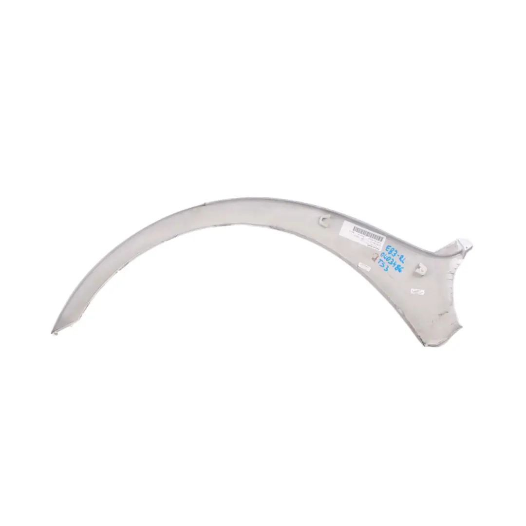 Arch Rear Left N/S Cover M Sport Titansilber Silver - 354 to BMW X3 E83 Wheel with Part number 0403486 BMW X3 E83 Wheel Arch Rear Left N/S Cover M Sport Titansilber Silver - 354 - SKU 0403486-TS3 - Part number 0403486