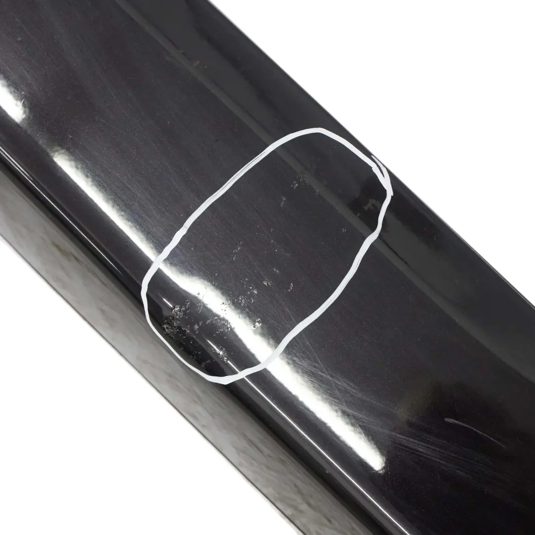 BMW X3 E83 M Sport Blende Abdeckung Heckklappe Rubinschwarz - S23 - SKU 0403511-RUB - Teilenummer 0403511