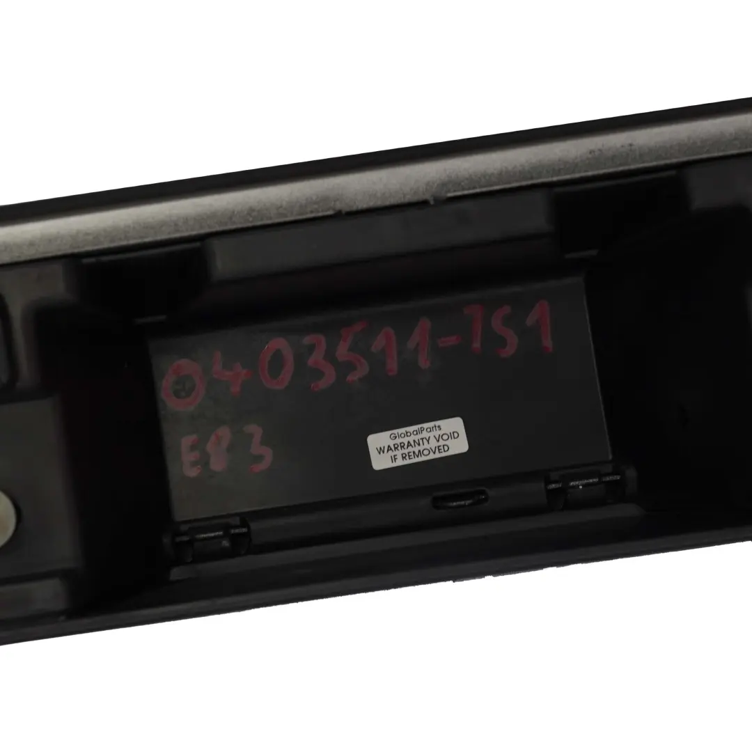 BMW X3 E83 Listwa Blenda Klapy Titansilber - 354 - SKU 0403511-TS1 - Numer Części 0403511