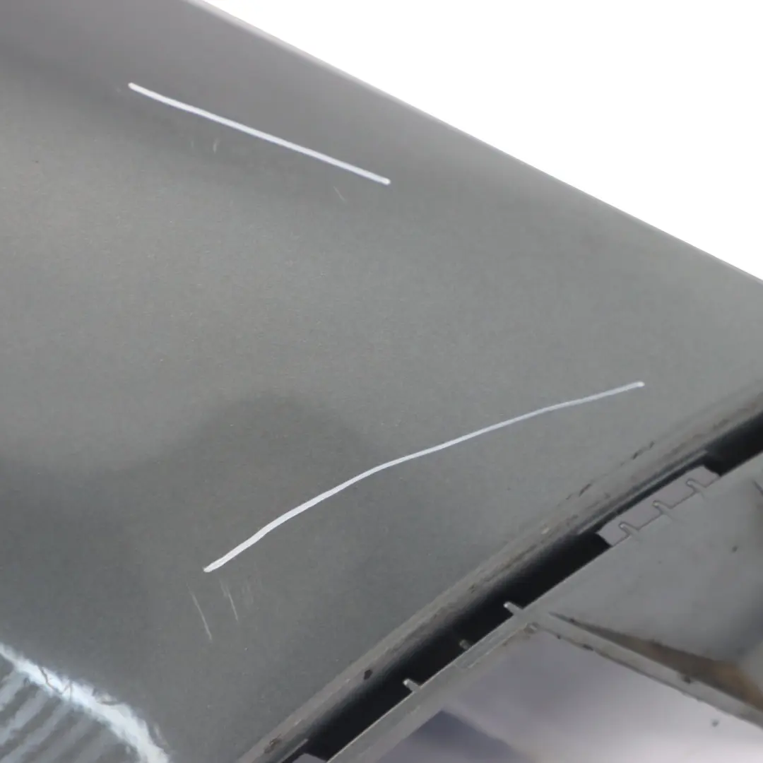 Mini R56 R57 Complete Rear Bumper Trim JCW Aerokit Dark Silver Metallic - 871 - SKU 0404110-DS - Part number 0404110