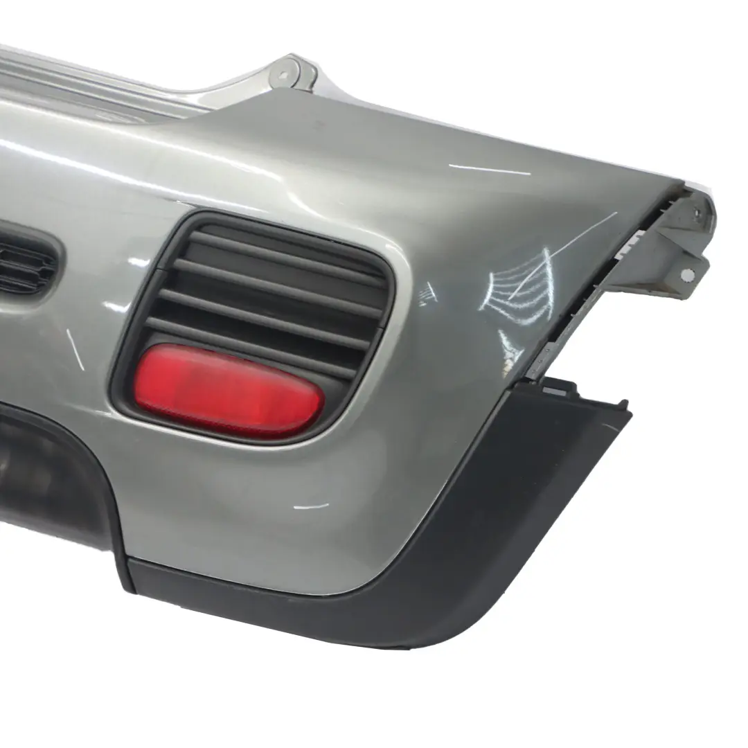 Mini R56 R57 Embellecedor Parachoques Trasero JCW Aerokit Dark Silver - 871 - SKU 0404110-DS - Número de pieza 0404110
