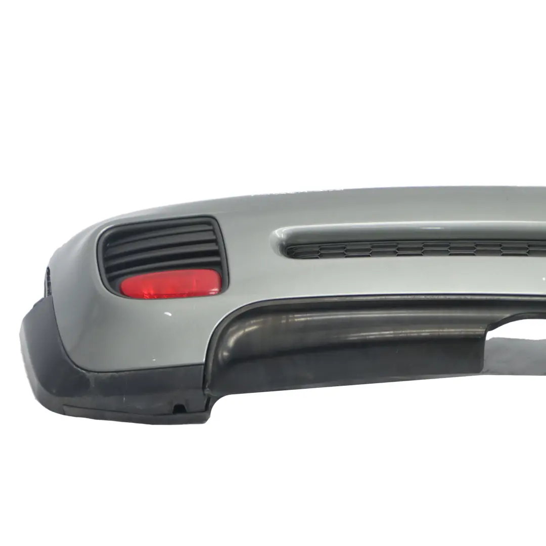 Complete Rear Bumper Trim JCW Aerokit Dark Silver Metallic - 871 to Mini R56 R57 with Part number 0404110 Mini R56 R57 Complete Rear Bumper Trim JCW Aerokit Dark Silver Metallic - 871 - SKU 0404110-DS - Part number 0404110