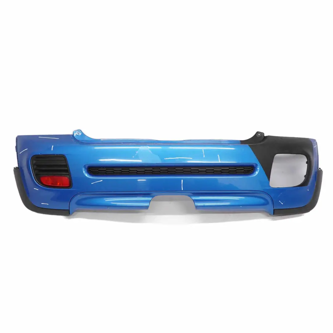 Complete Rear Bumper Trim JCW Aerokit Laser Blue - A59 to Mini Cooper R56 R57 with Part number 0404110 Mini Cooper R56 R57 Complete Rear Bumper Trim JCW Aerokit Laser Blue - A59 - SKU 0404110-LAB - Part number 0404110