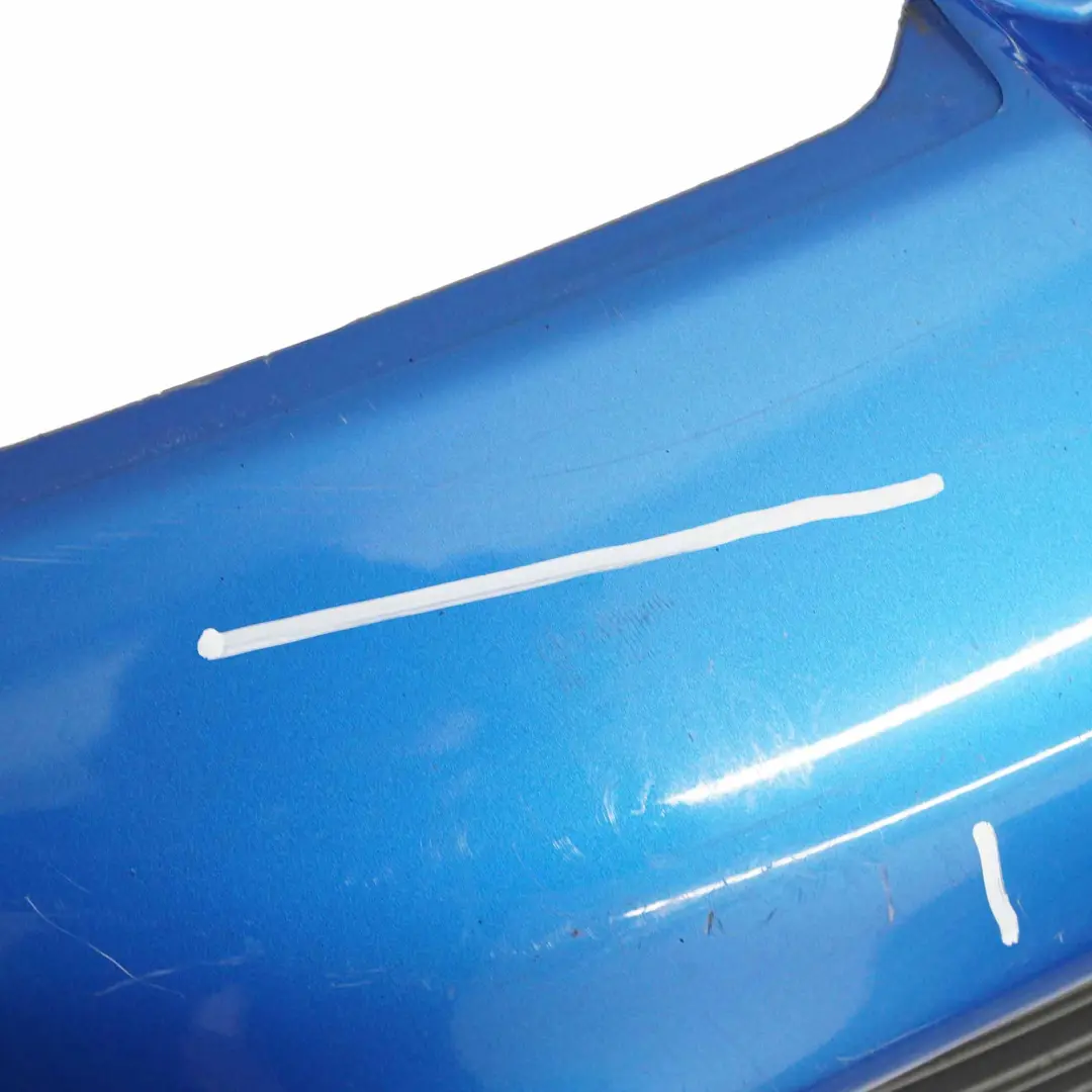 Paraurti posteriore completo JCW Aerokit Laser Blue - A59 per Mini Cooper R56 R57 con numero di parte 0404110 Mini Cooper R56 R57 Paraurti posteriore completo JCW Aerokit Laser Blue - A59 - SKU 0404110-LAB - Numero di parte 0404110