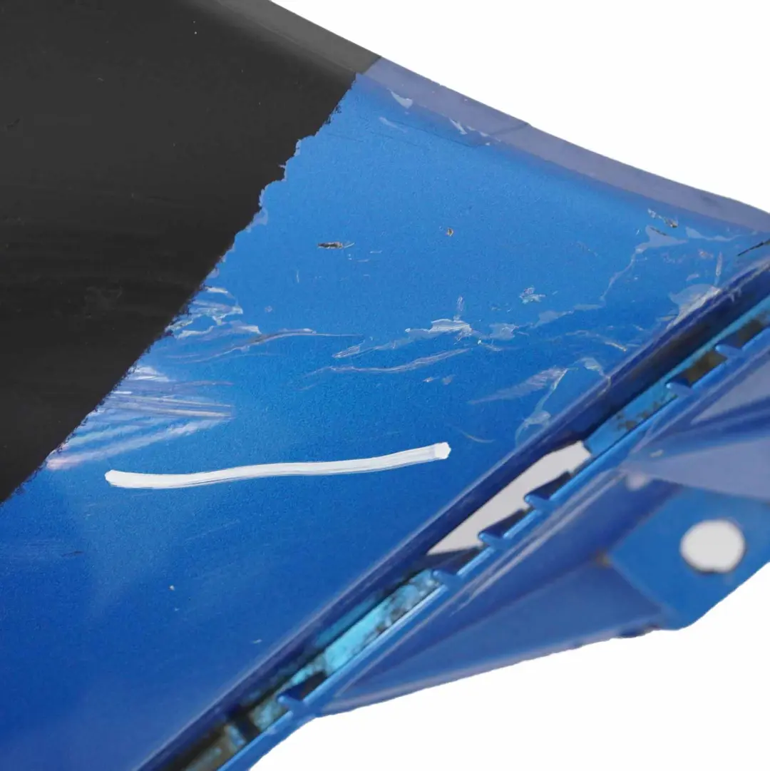 Mini Cooper R56 R57 Complete Rear Bumper Trim JCW Aerokit Laser Blue - A59 - SKU 0404110-LAB - Part number 0404110