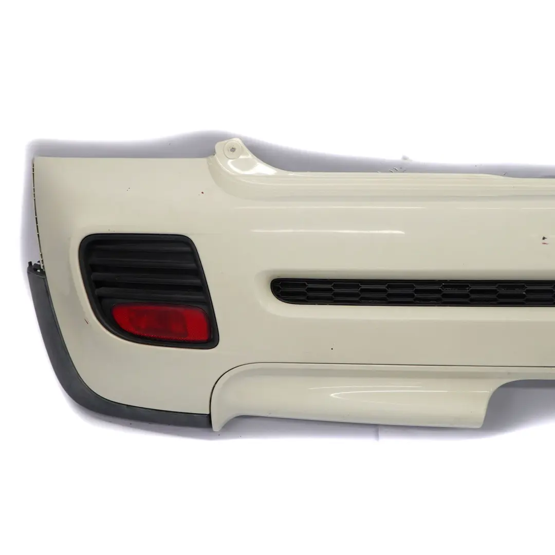Mini R56 R57 Complete Rear Bumper Trim JCW Aerokit Pepper White - 850 - SKU 0404110-PW - Part number 0404110