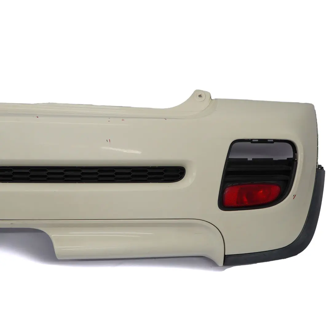 Mini R56 R57 Complete Rear Bumper Trim JCW Aerokit Pepper White - 850 - SKU 0404110-PW - Part number 0404110