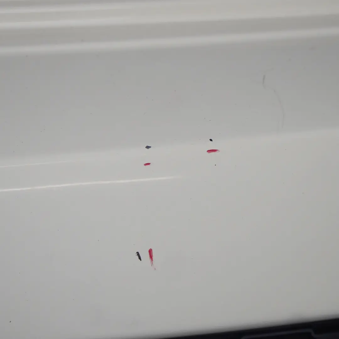 Mini R56 R57 Complete Rear Bumper Trim JCW Aerokit Pepper White - 850 - SKU 0404110-PW - Part number 0404110