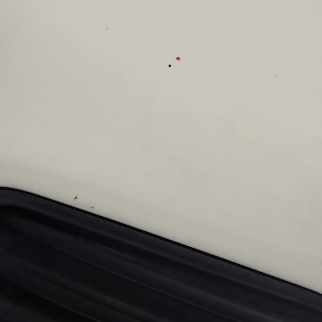 Mini R56 R57 Complete Rear Bumper Trim JCW Aerokit Pepper White - 850 - SKU 0404110-PW - Part number 0404110