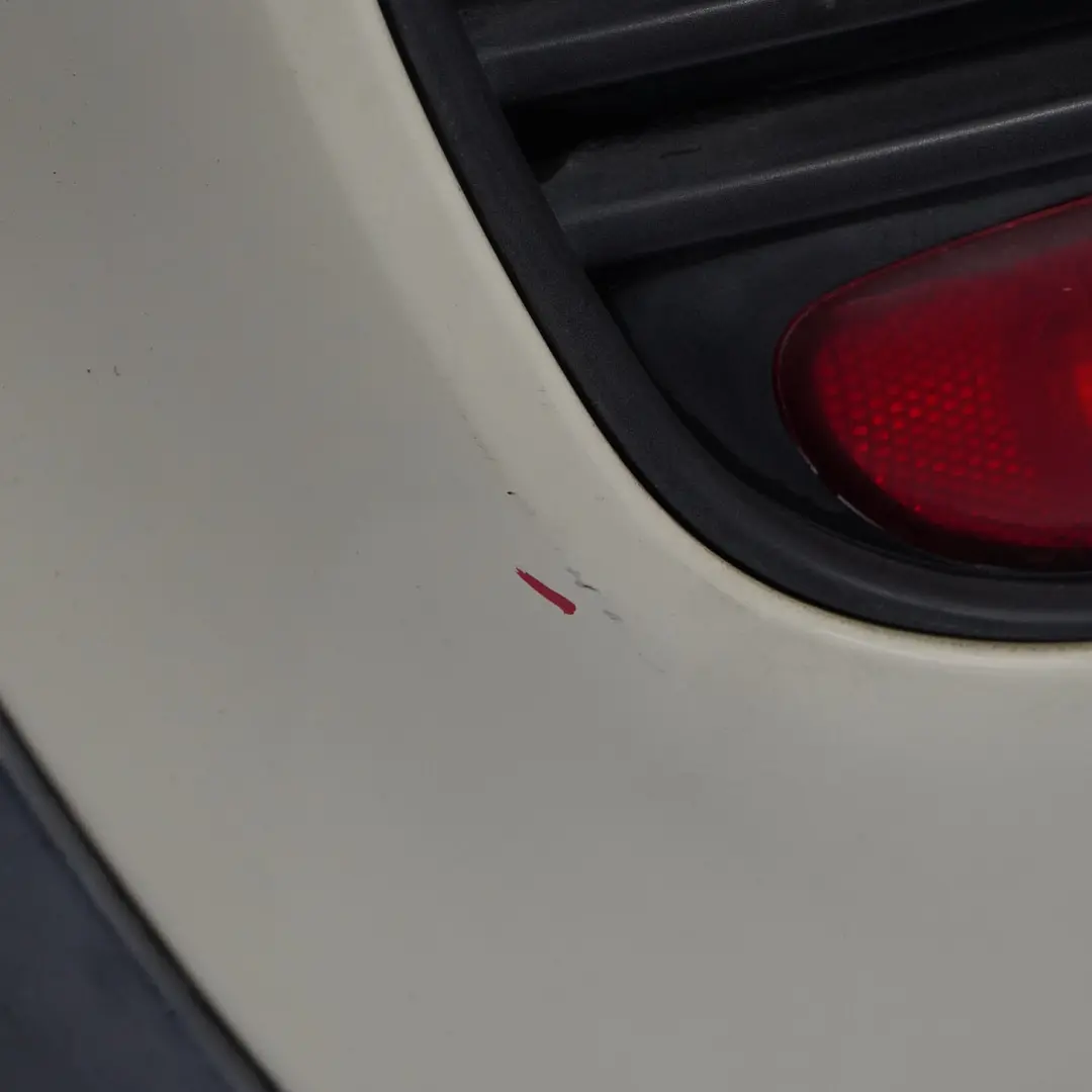 Mini R56 R57 Complete Rear Bumper Trim JCW Aerokit Pepper White - 850 - SKU 0404110-PW - Part number 0404110