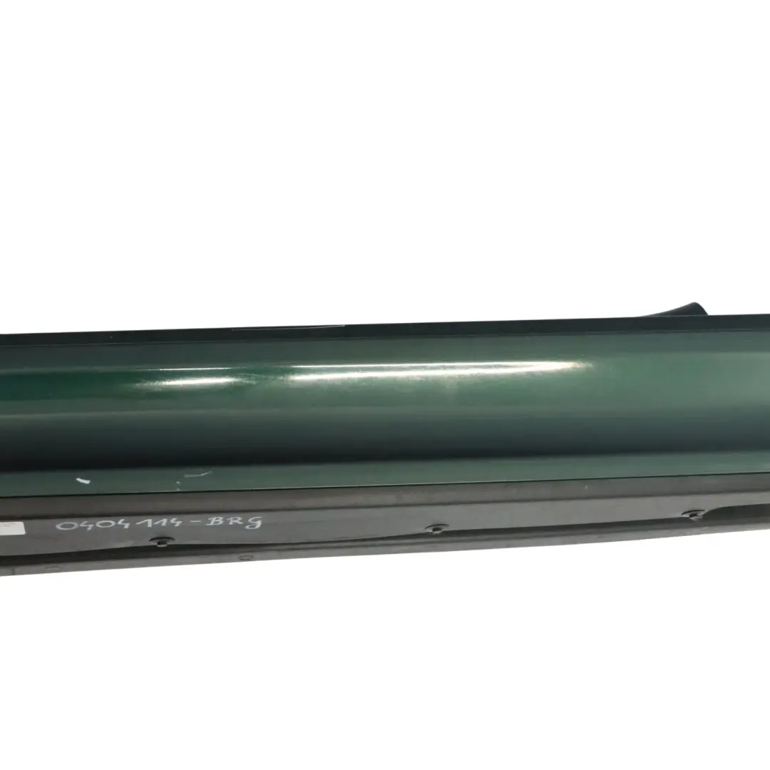 Right Door O/S Sill Skirt Side Trim British Racing - A67 to Mini Cooper R56 R57 JCW with Part number 0404114 Mini Cooper R56 R57 JCW Right Door O/S Sill Skirt Side Trim British Racing - A67 - SKU 0404114-BRG - Part number 0404114