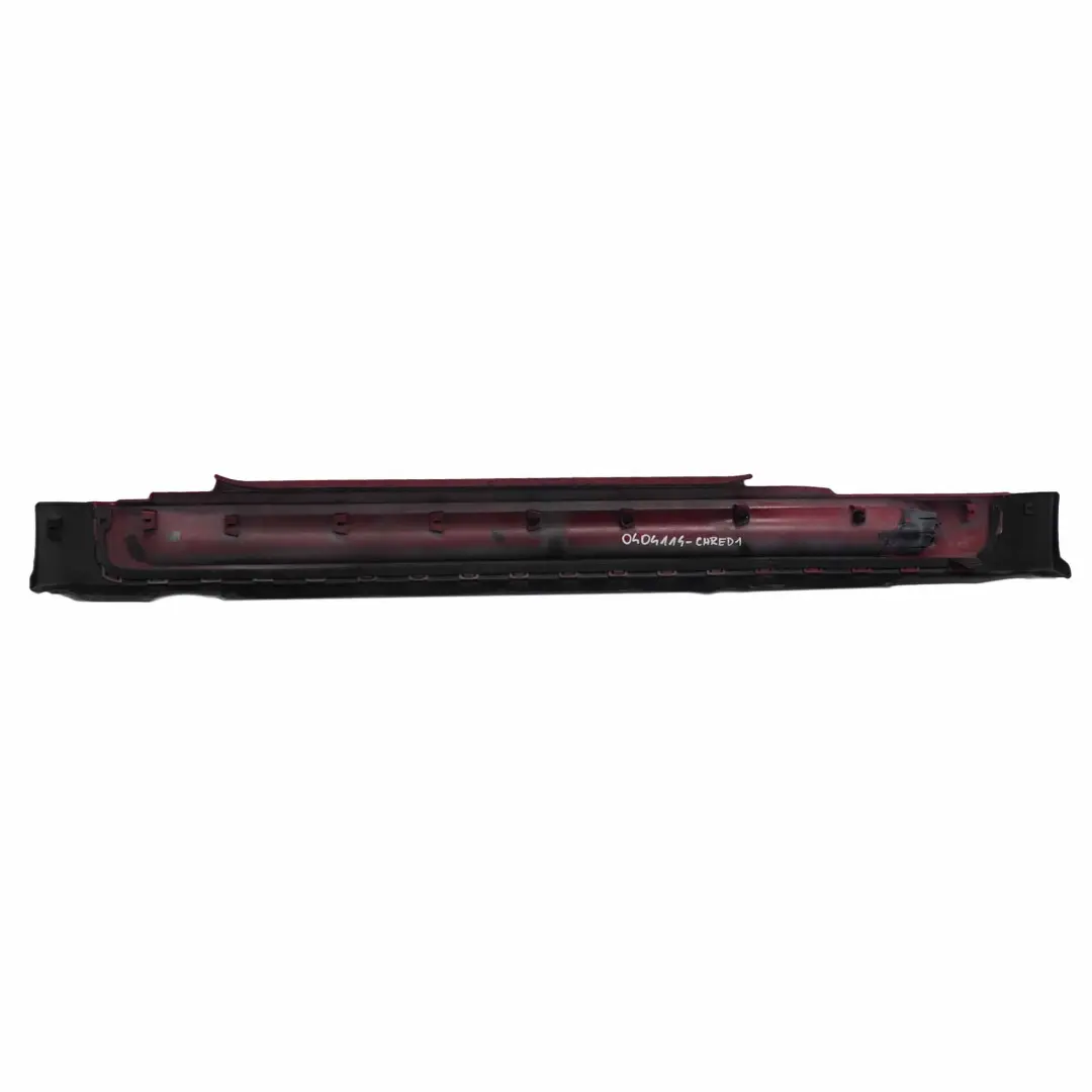 Mini R56 R57 JCW Puerta Delantera Embellecedor Lateral Faldon Chili Red - 851 - SKU 0404114-CHRED1 - Número de pieza 0404114