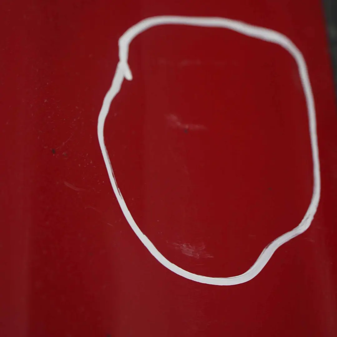 Mini R56 R57 JCW Puerta Delantera Embellecedor Lateral Faldon Chili Red - 851 - SKU 0404114-CHRED1 - Número de pieza 0404114