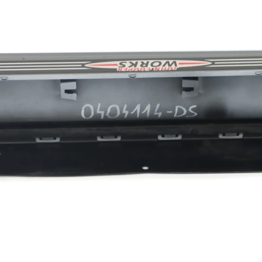 Mini R56 R57 JCW Right Door O/S Sill Skirt Side Trim Dark Silver Metallic - 871 - SKU 0404114-DS - Part number 0404114