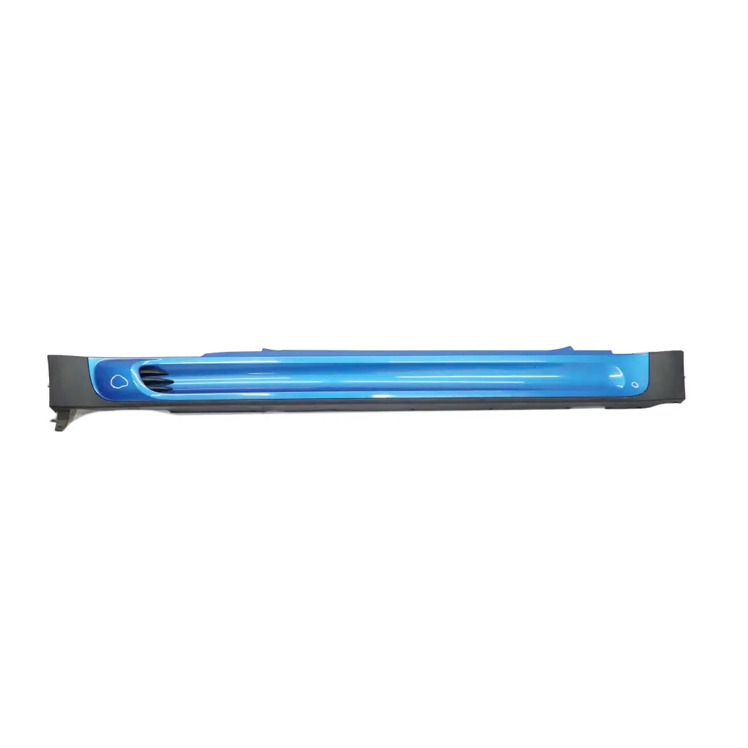 Right O/S Sill Skirt Side Trim Laser Blue - A59 to Mini Cooper R56 R57 JCW with Part number 0404114 Mini Cooper R56 R57 JCW Right O/S Sill Skirt Side Trim Laser Blue - A59 - SKU 0404114-LAB - Part number 0404114