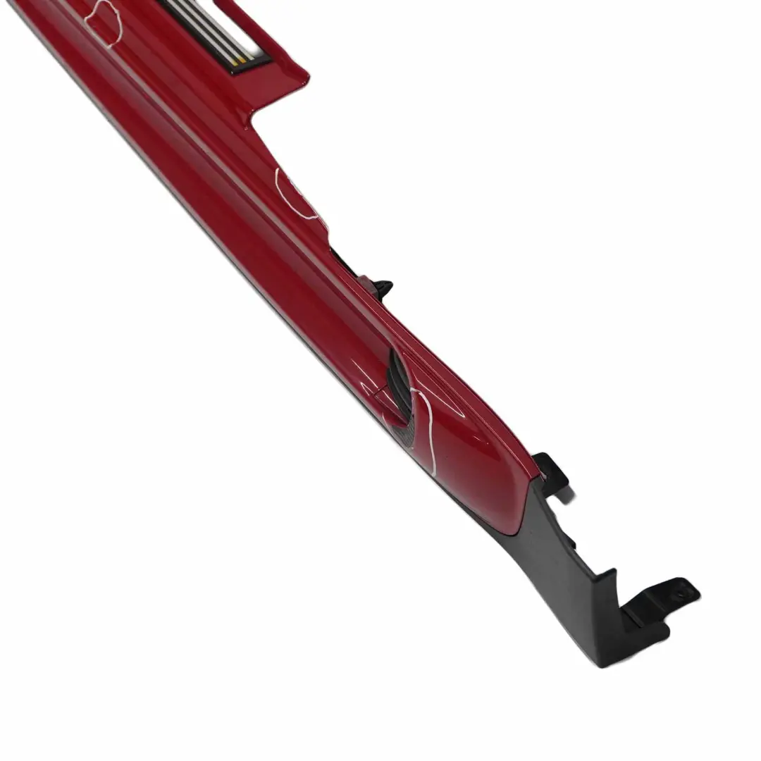Mini Cooper R56 R57 JCW Schwellerleiste Links Blende Chili Red Rot - 851 - SKU 0404115-CHRED - Teilenummer 0404115