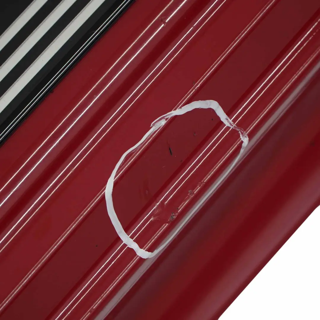 Mini Cooper R56 R57 JCW Schwellerleiste Links Blende Chili Red Rot - 851 - SKU 0404115-CHRED - Teilenummer 0404115