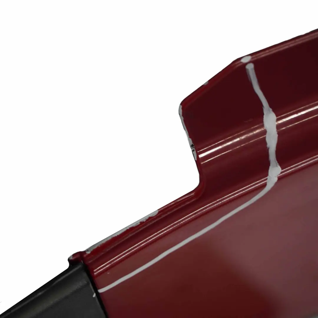 Mini R56 R57 JCW Puerta Izquierda Embellecedor Lateral Faldon Chili Red - 851 - SKU 0404115-CHRED - Número de pieza 0404115
