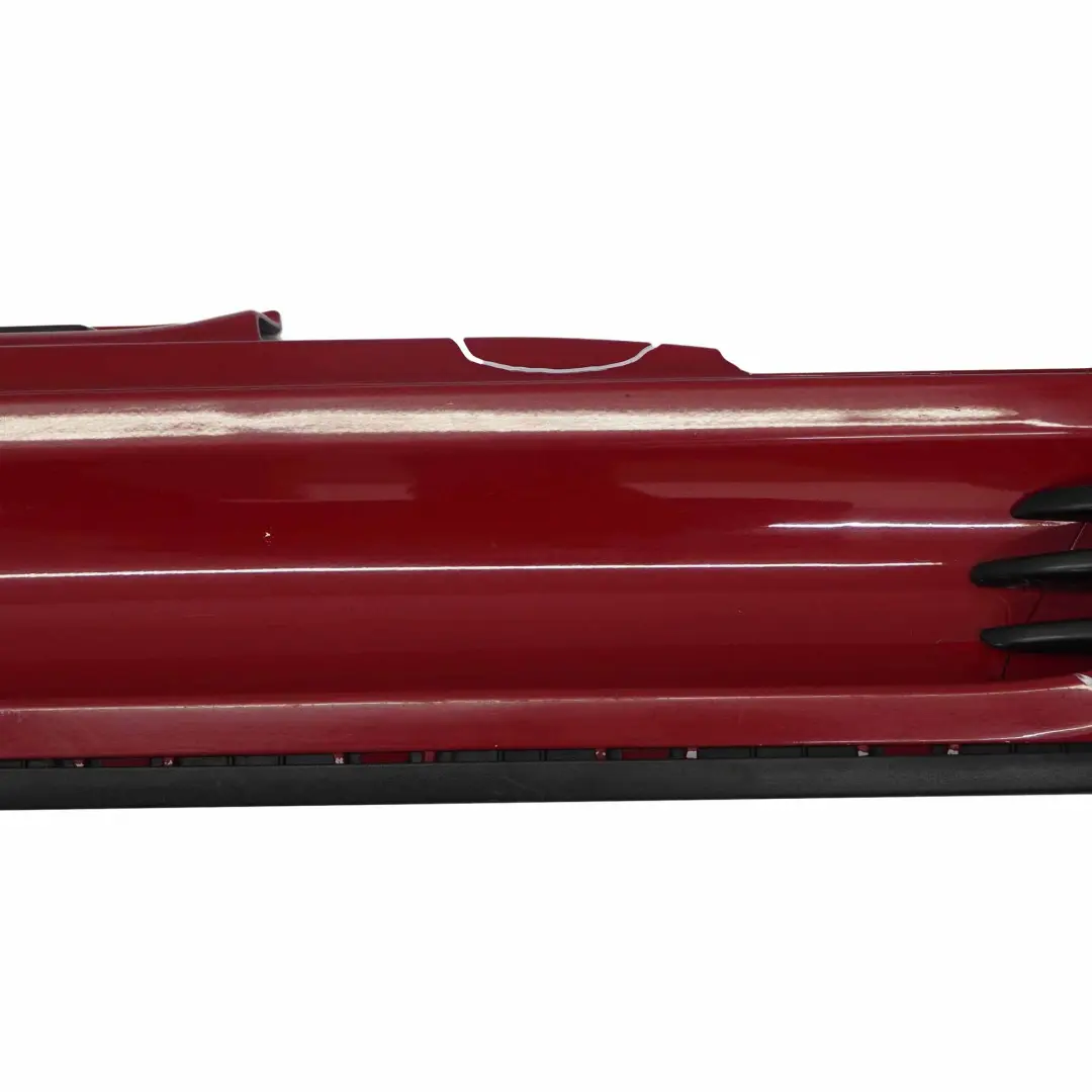 Mini R56 R57 JCW Puerta Izquierda Embellecedor Lateral Faldon Chili Red - 851 - SKU 0404115-CHRED - Número de pieza 0404115