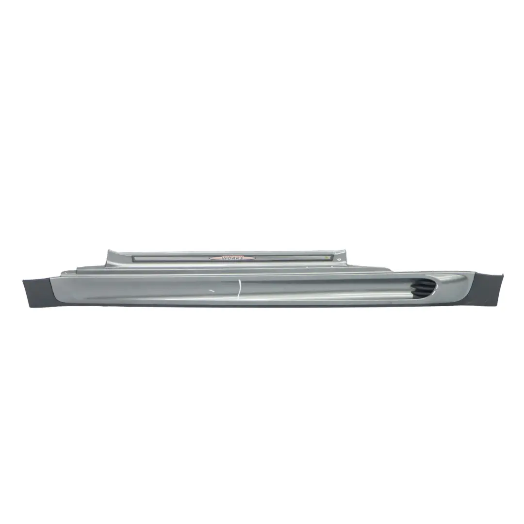 Mini Cooper R56 R57 JCW Left Door N/S Sill Skirt Side Trim Dark Silver 871 - SKU 0404115-DS - Part number 0404115