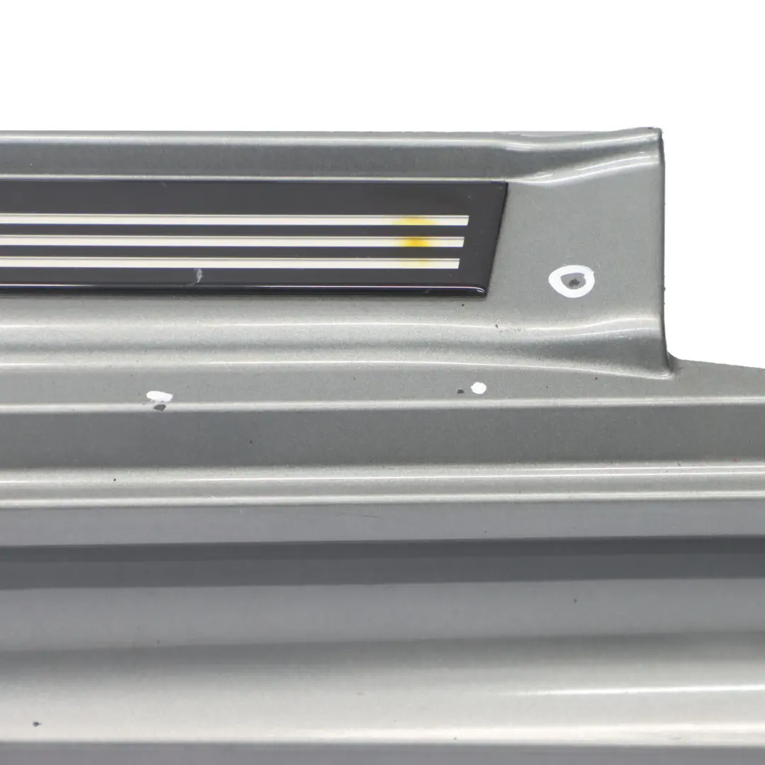 Mini Cooper R56 R57 JCW Left Door N/S Sill Skirt Side Trim Dark Silver 871 - SKU 0404115-DS - Part number 0404115