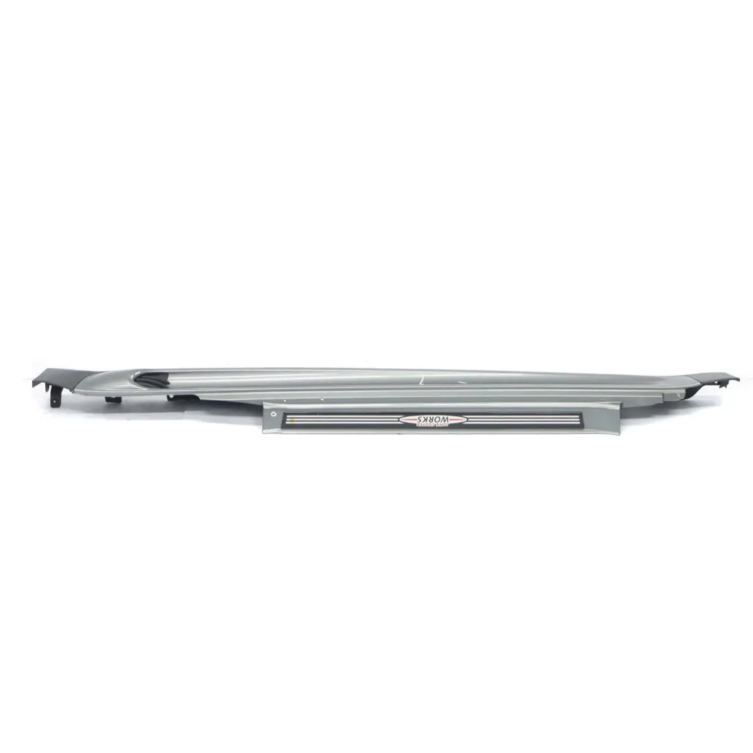 Mini Cooper R56 R57 JCW Bas de porte gauche Dark Silver Metallic - 871 - SKU 0404115-DS - Numéro de pièce 0404115