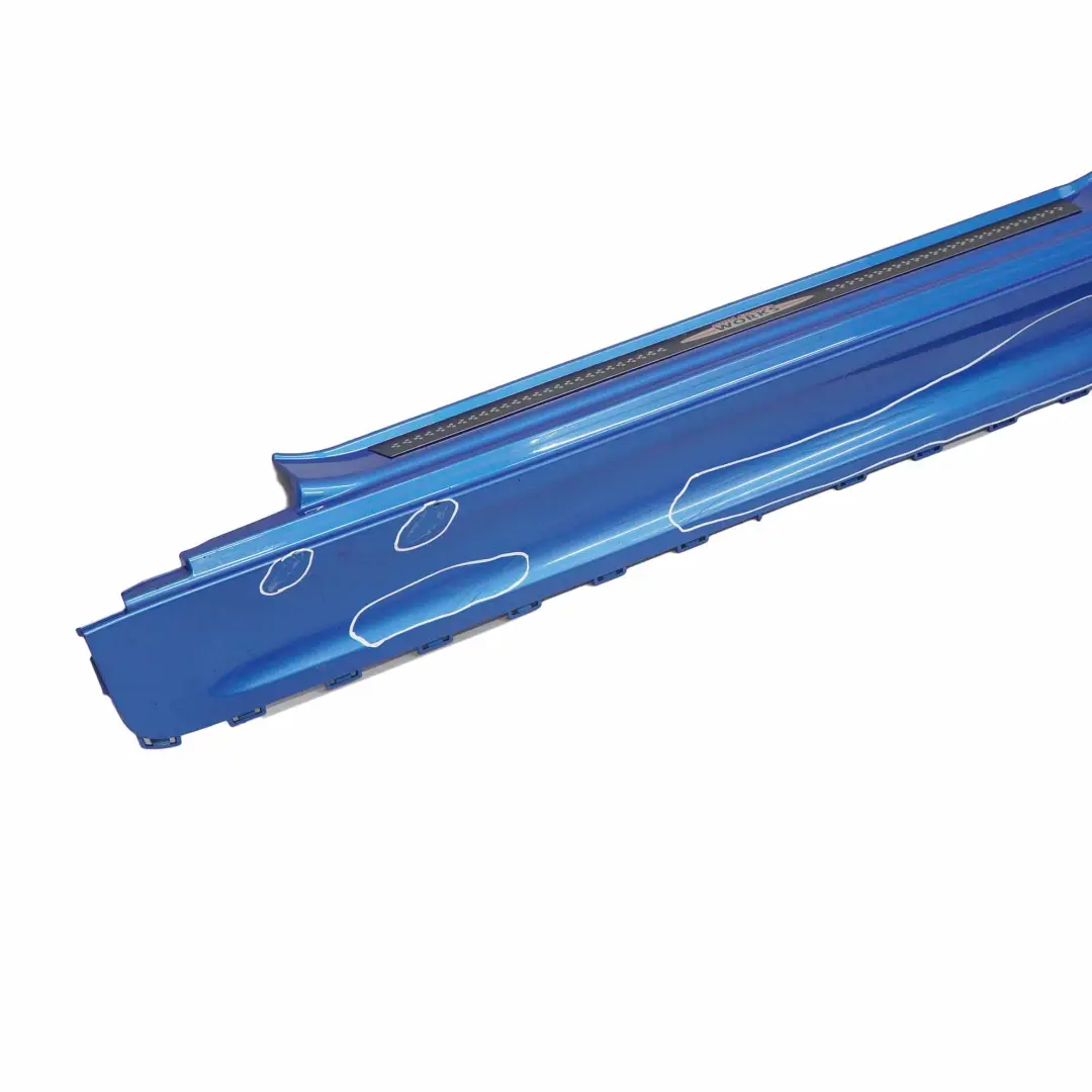 Mini Cooper R56 R57 JCW Porta Sinistra Battente Gonna Laterale Laser Blue - A59 - SKU 0404115-LAB - Numero di parte 0404115