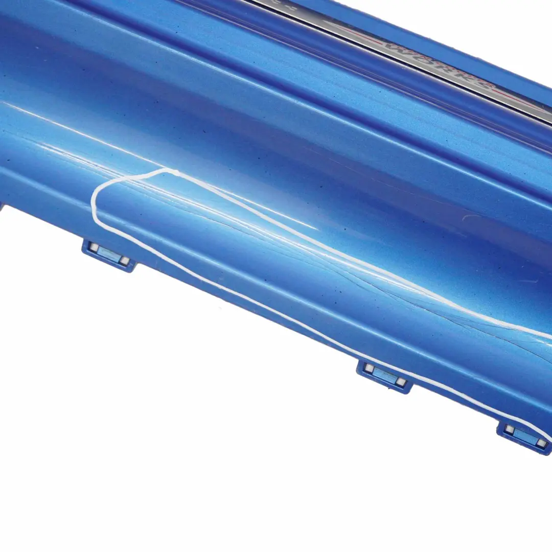 Sauche Seuil Garniture Latérale Laser Blue - A59 pour Mini Cooper R56 R57 JCW Porte à propos du numéro de pièce 0404115 Mini Cooper R56 R57 JCW Porte Sauche Seuil Garniture Latérale Laser Blue - A59 - SKU 0404115-LAB - Numéro de pièce 0404115