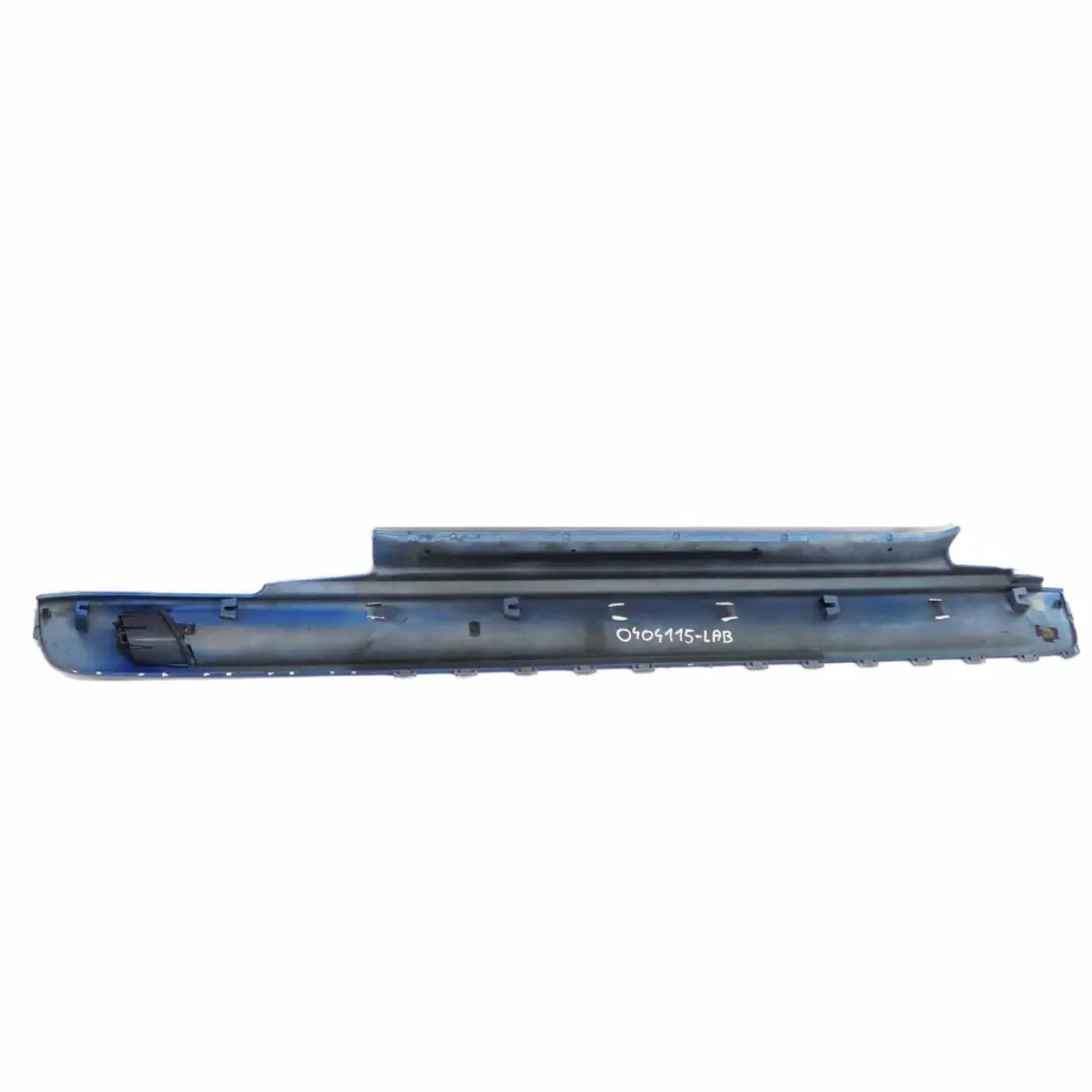 Mini R56 R57 JCW Puerta Izquierda Embellecedor Lateral Faldon Laser Azul - A59 - SKU 0404115-LAB - Número de pieza 0404115