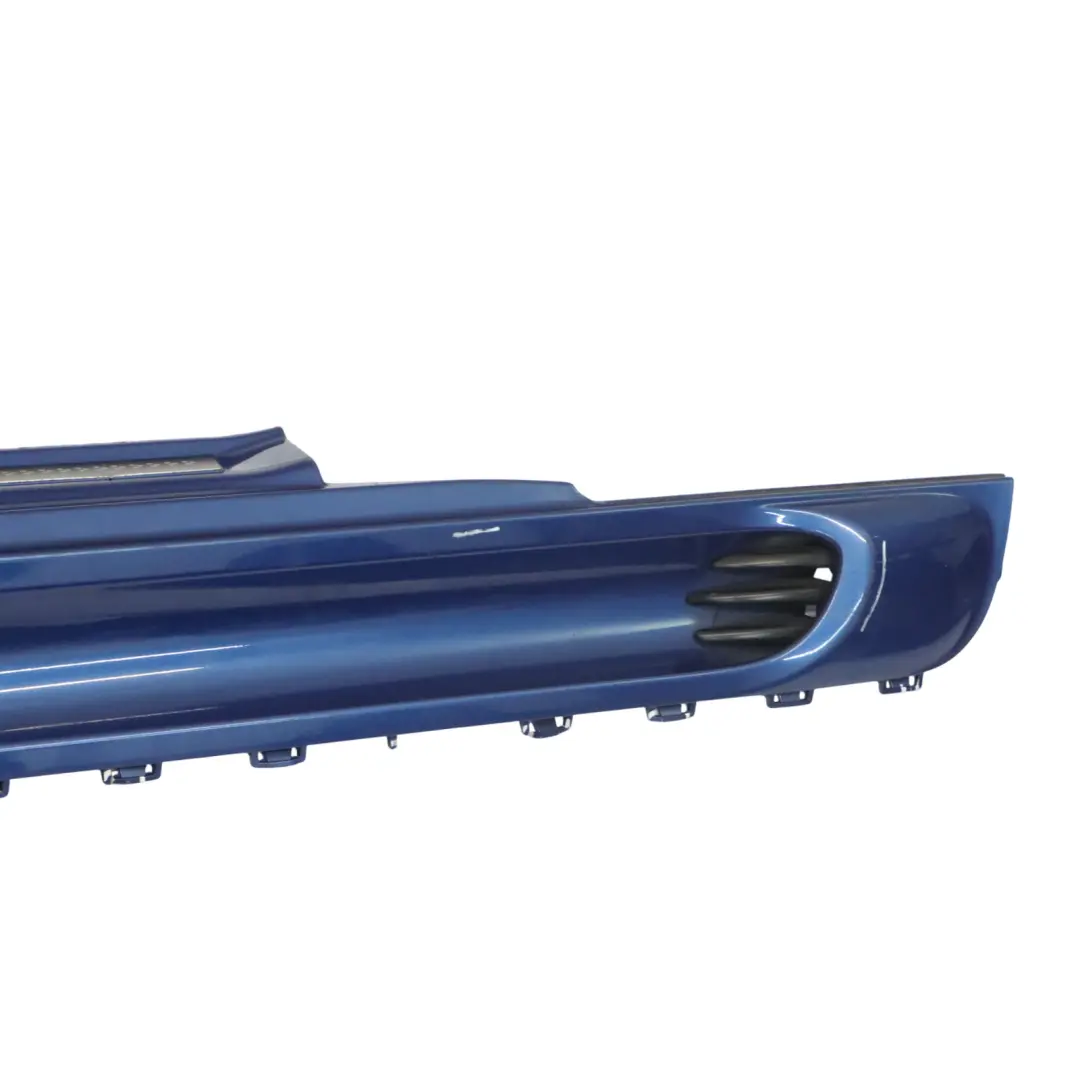 Mini Cooper R56 R57 JCW Left Door N/S Sill Skirt Side Trim Lightning Blue - A63 - SKU 0404115-LB - Part number 0404115