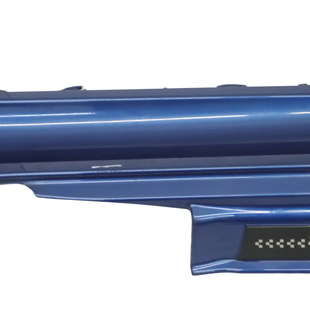Mini Cooper R56 R57 JCW Left Door N/S Sill Skirt Side Trim Lightning Blue - A63 - SKU 0404115-LB - Part number 0404115