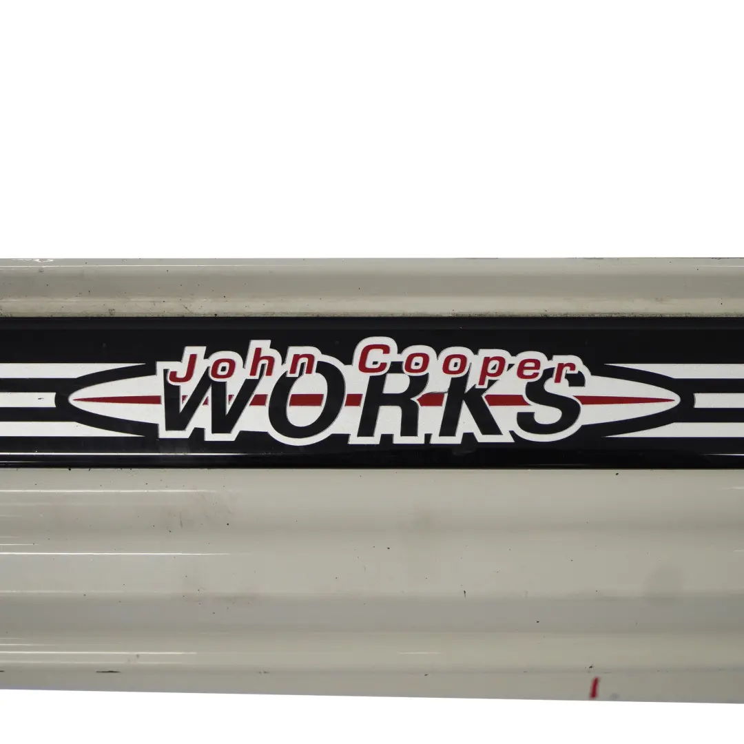 Mini Cooper R56 R57 JCW Left Door N/S Sill Skirt Side Trim Pepper White - 850 - SKU 0404115-PW1 - Part number 0404115