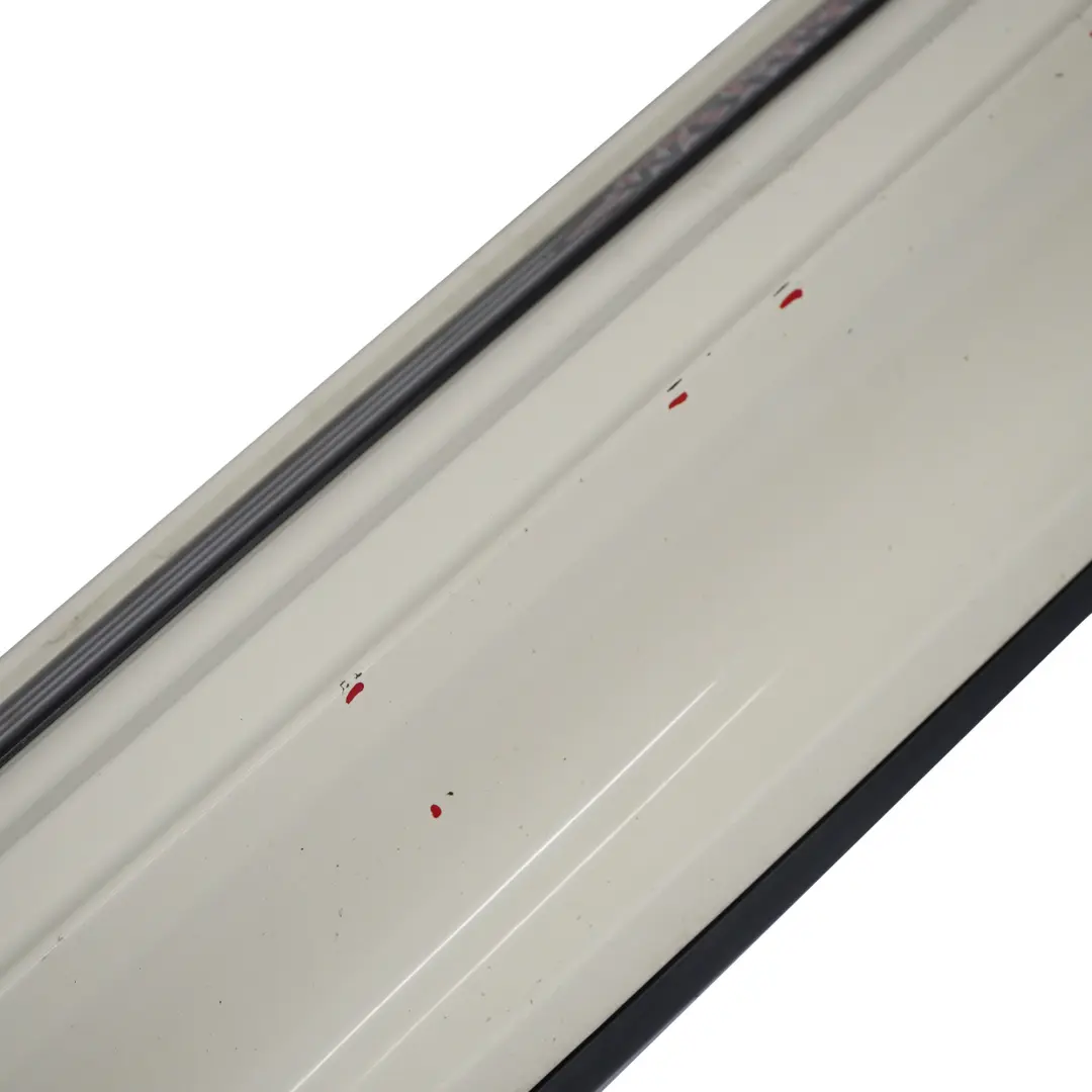 Mini R56 R57 JCW Bas de porte gauche Bas de caisse Side Trim Pepper White - 850 - SKU 0404115-PW1 - Numéro de pièce 0404115