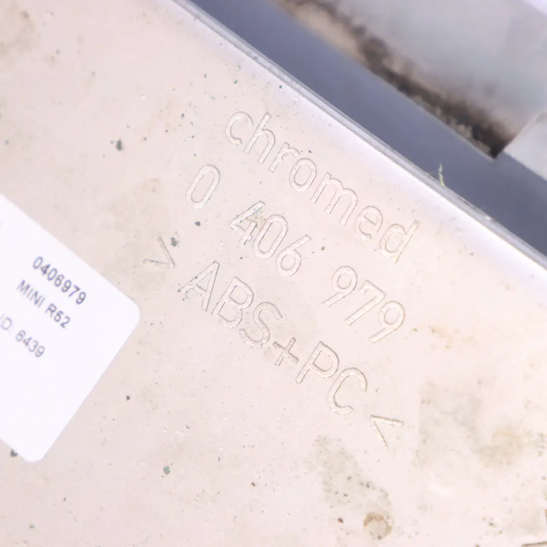 Lufteinlass Formteil Mini R52 R53 Frontgrill Haube Kühlergrill für mit Teilenummer 0406979 Lufteinlass Formteil Mini R52 R53 Frontgrill Haube Kühlergrill - SKU 0406979 - Teilenummer 0406979