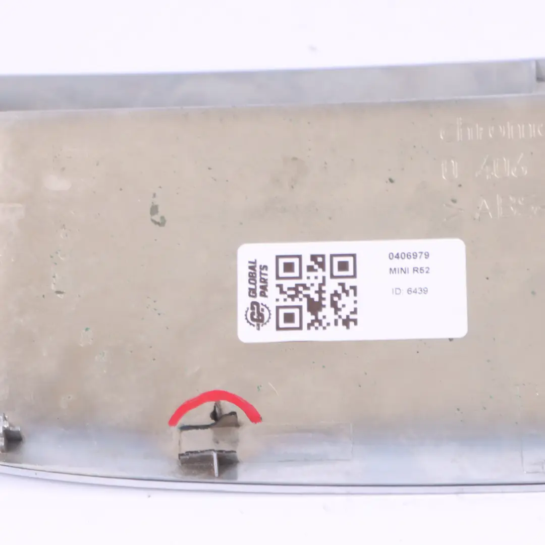  Moldura Admisión Aire Mini R52 R53 Rejilla Delantera Cubierta Radiador - SKU 0406979 - Número de pieza 0406979